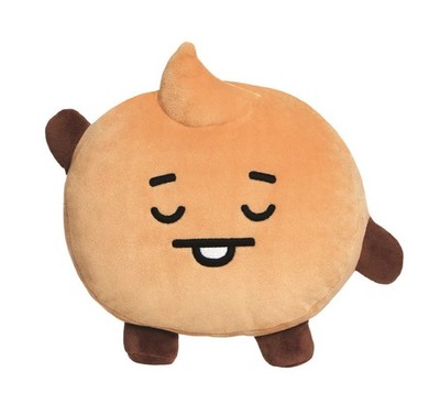 BT21 Shooky Cushion Plushie Soft Toy Suga BTS