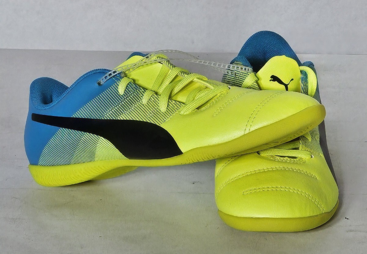 Puma (Kids) EvoPower (103565-01) Futsal Sala Shoe (Kid Size