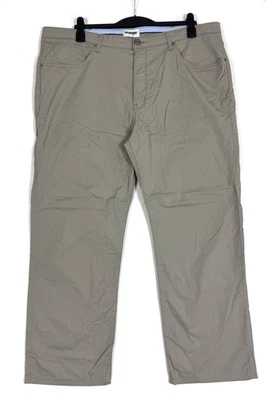 Wrangler Hose Arizona Chino Regular Straight Herren W44 Taupe-Grau Comfort Pants - Bild 1 von 4