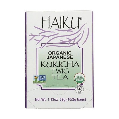Organic Japanese Kukicha Bancha Twig Tea 16 Bags By Great Eastern Sun