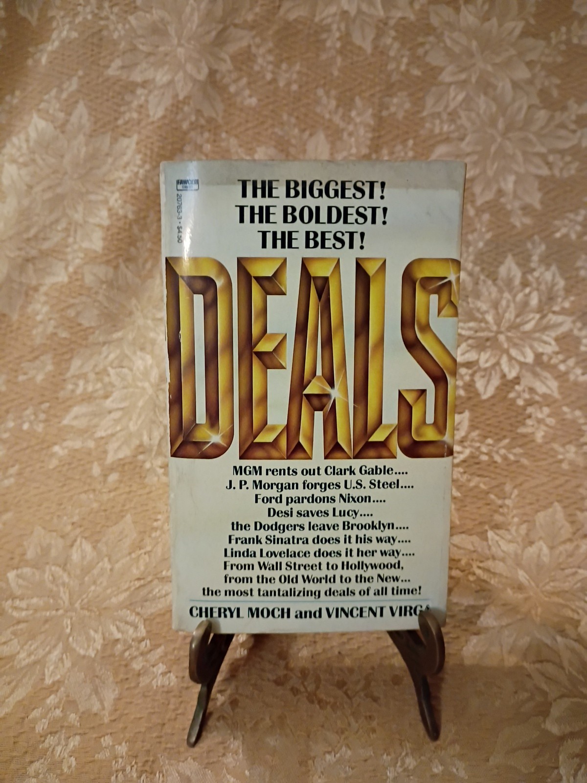 Deals The Biggest The Boldest Best Moch Virga Paperback Fawcett Crest 1985 Book
