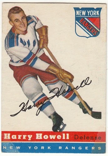 1954-55 Topps NHL # 3 Harry Howell New York Rangers VG-EX!