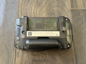 Bandai WonderSwan WS W/ Good Original LCD Screen & Glass Lens - Skeleton Black