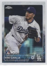 2015 Topps Chrome Prism Refractor Yimi Garcia #123 s6o