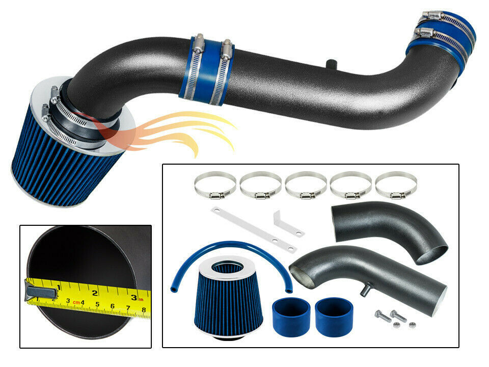 BCP RW BLUE For 00-02 Dodge Dakota/Durango 4.7L V8 Air Intake System +Filter