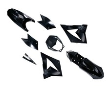 Verkleidung Kit komplett schwarz passt für CPI SX, SM, Beeline Moped Ersatz Set
