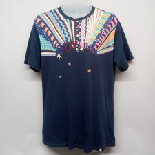 Pretty Green Shirt Retro Psychedelic 60's Style Mens Medium