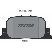 Textar 2359201 Bremsbelagsatz FüR Toyota Camry Prius V2 W2