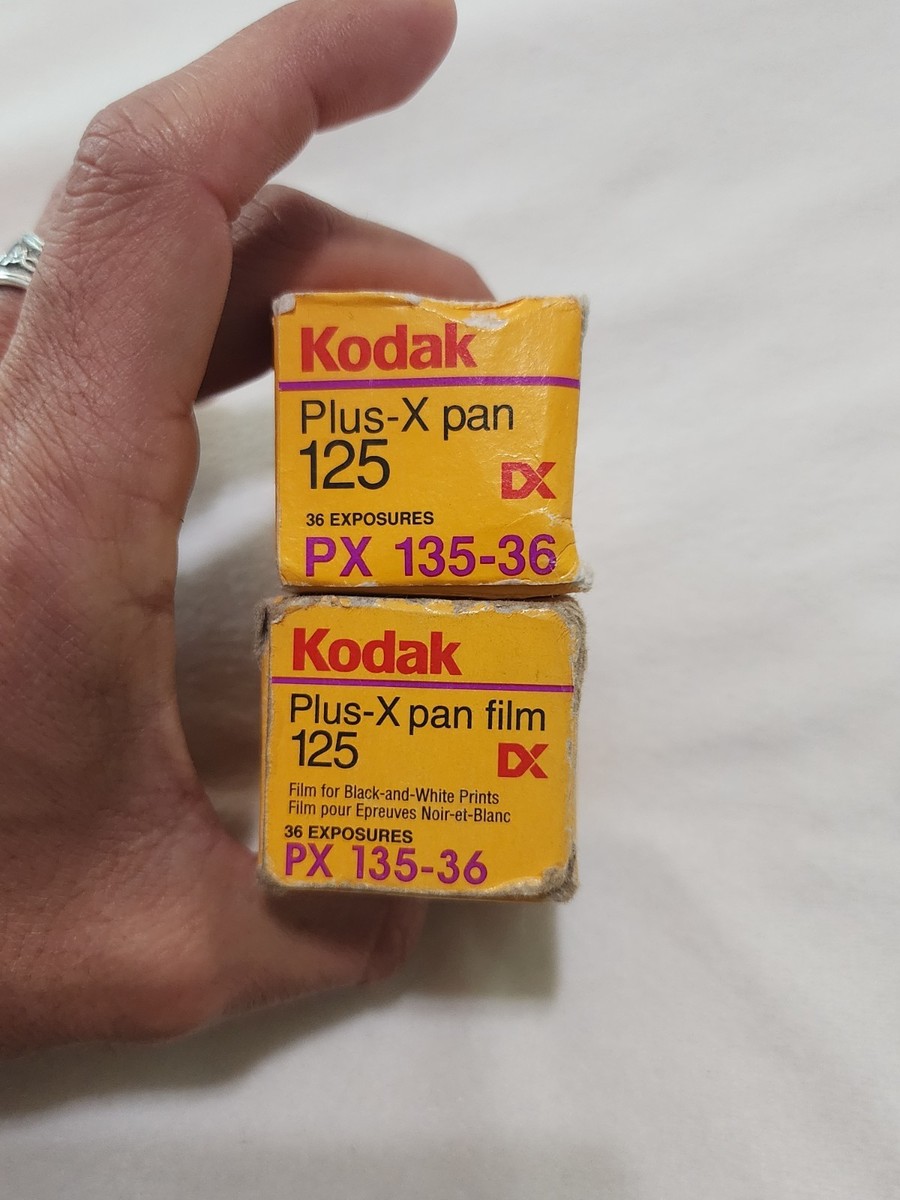 Kodak Plus-X Pan 125 35mm Black & White Film PX 135-36 Exp. 08/93
