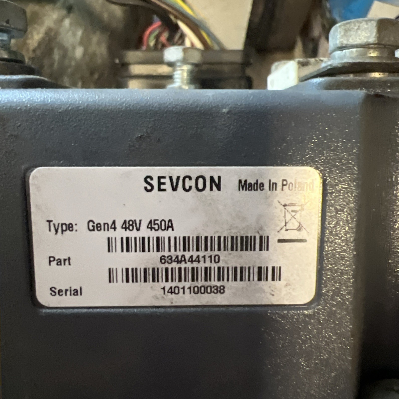 48v Taylor Dunn Controller W/ Inverter/Solenoid /Horn / Breakers/Wire Harness