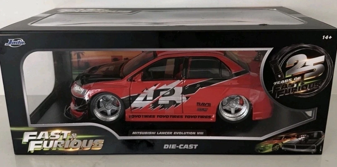 Jada Toys Fast & Furious Mitsubishi Lancer Evolution Contemporary