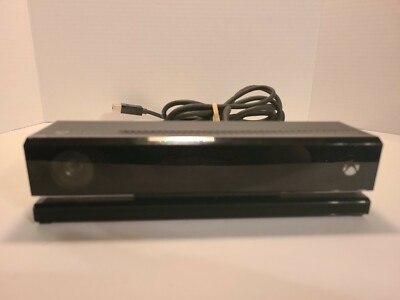 XBOX ONE KINECT CAMERA MOTION SENSOR BAR MODEL 1520 BLACK ACCESSORY VIDEO GAMES 