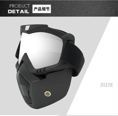 Off road motorcycle goggles bike helmet mask goggles removable mask goggles - Picture 12 of 45