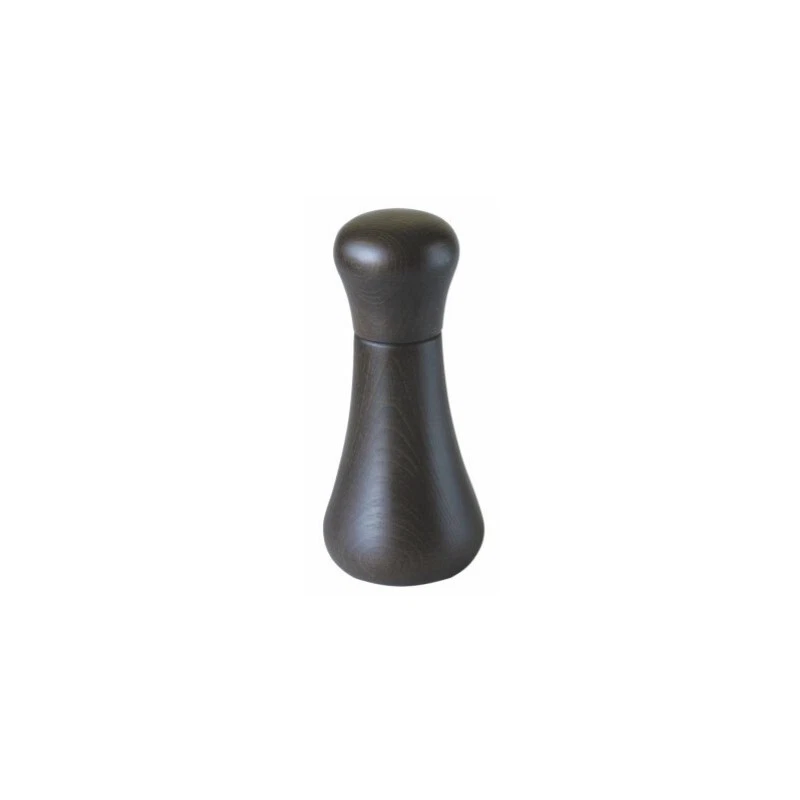 Zyle ZY065GRDW Dark Walnut Manual Elegant/Subtly Curved Design Spice Grinder