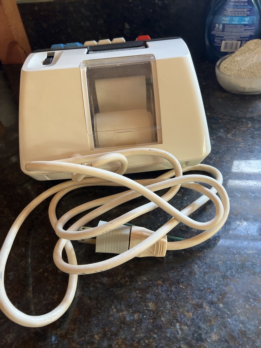 1970s Unitrex Electric E2082 ○ 10 Key Adding Machine Eiko