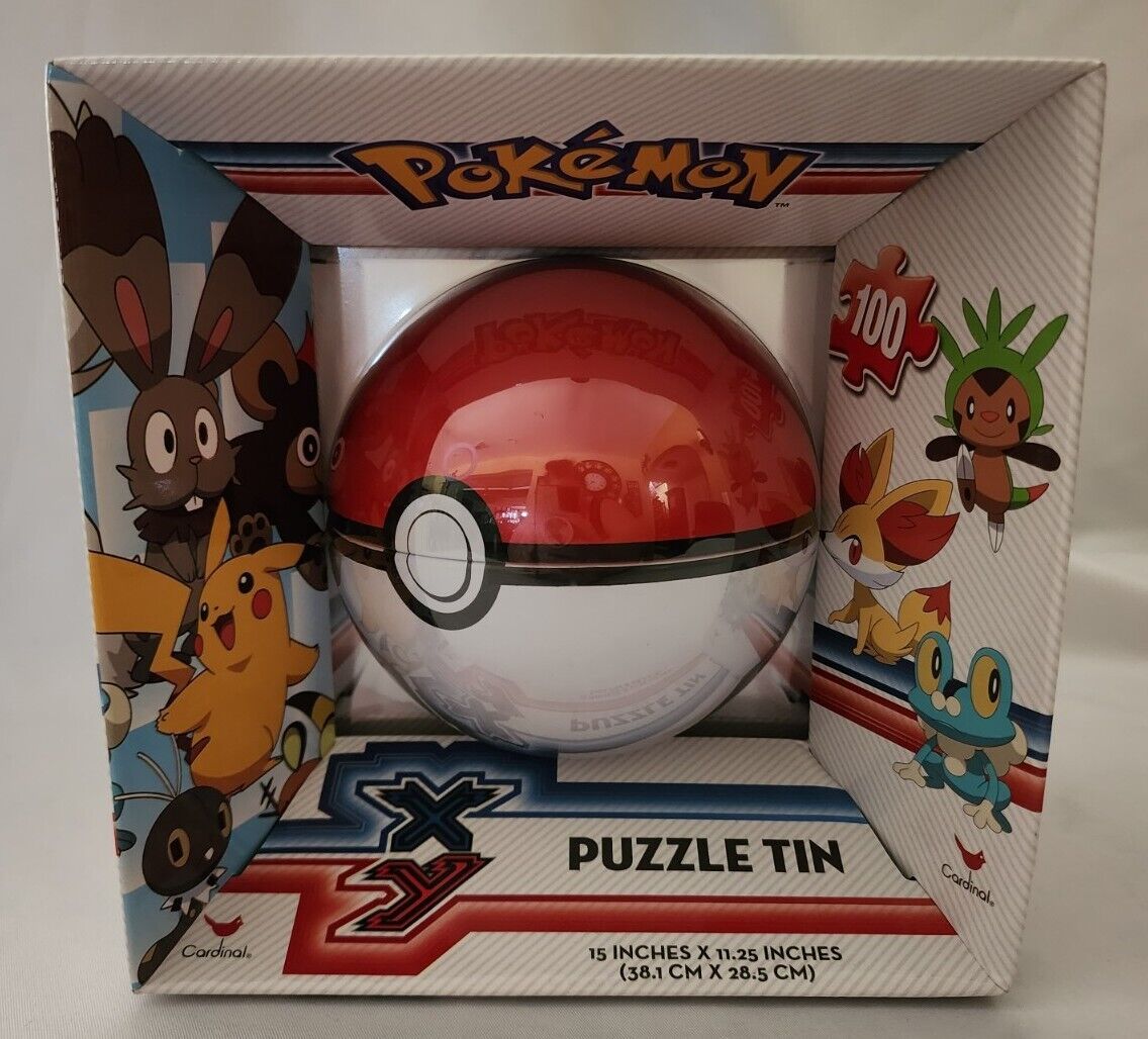 Pokémon Puzzle 100 Piece in Pokéball Tin