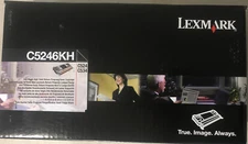 Genuine Lexmark C5246KH Black High-Yield Toner - NEW SEALED