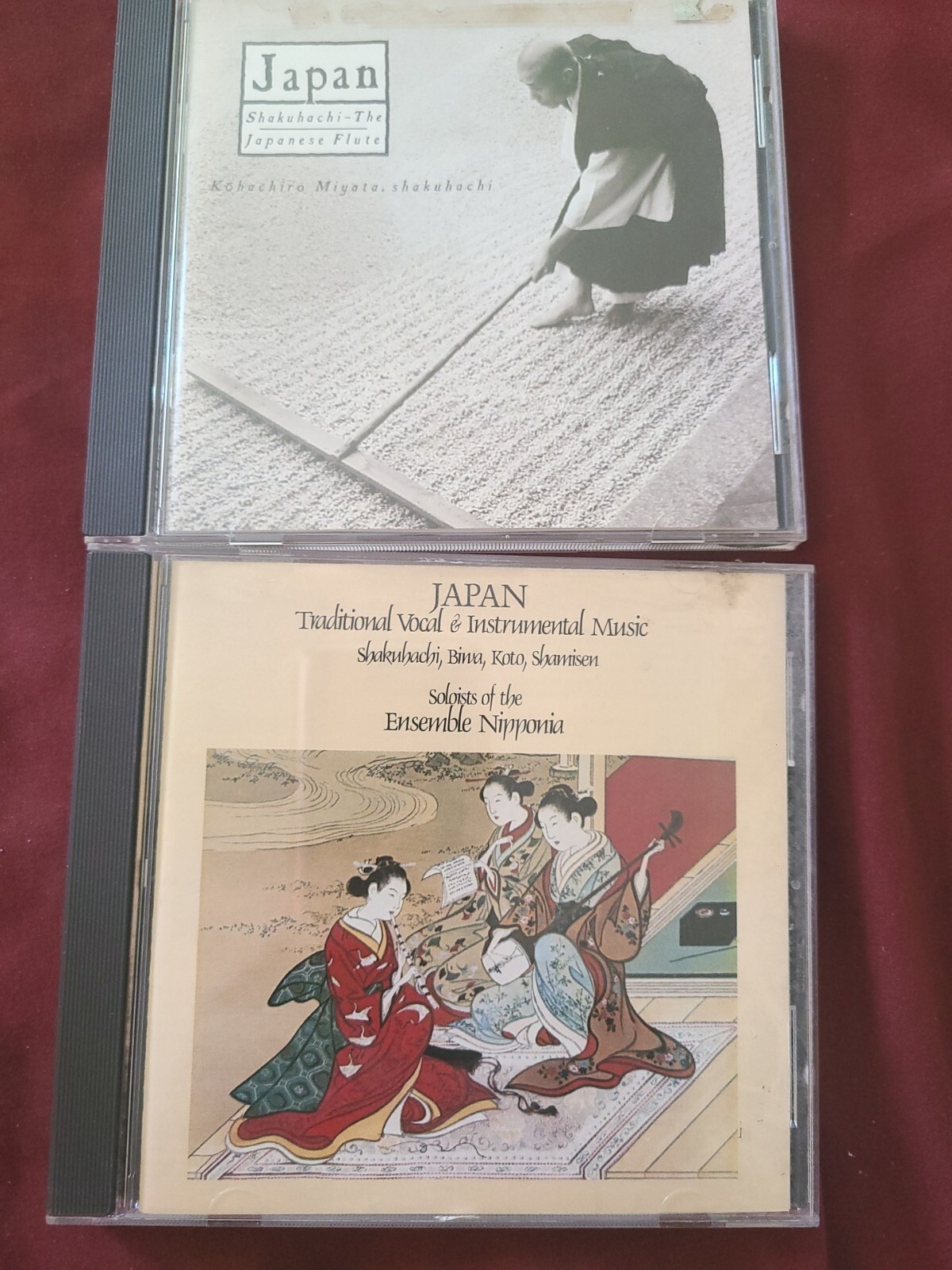 CD2 Lot 1.Japanese Shakuhachi Flute 2.Japan Traditional Voice