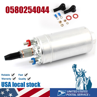 External Inline Fuel Pump Replacing For Bosch 044 0580254044 300LPH Universal
