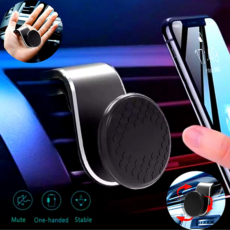 Soporte Sostenedor Estante Magnetico De Telefono Celular Para Auto Carro Coche - Image 4 of 4