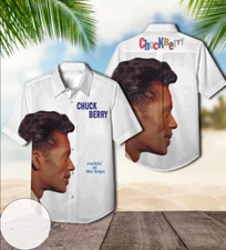Chuck Berry Is On Top Album Cover Hawaiian Shirt