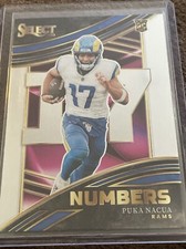 2023 Panini Select - Select Numbers #NMB-PNA Puka Nacua (RC)