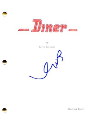 Kevin Bacon Signed Autograph Diner Full Movie Script Screenplay - Barry ...