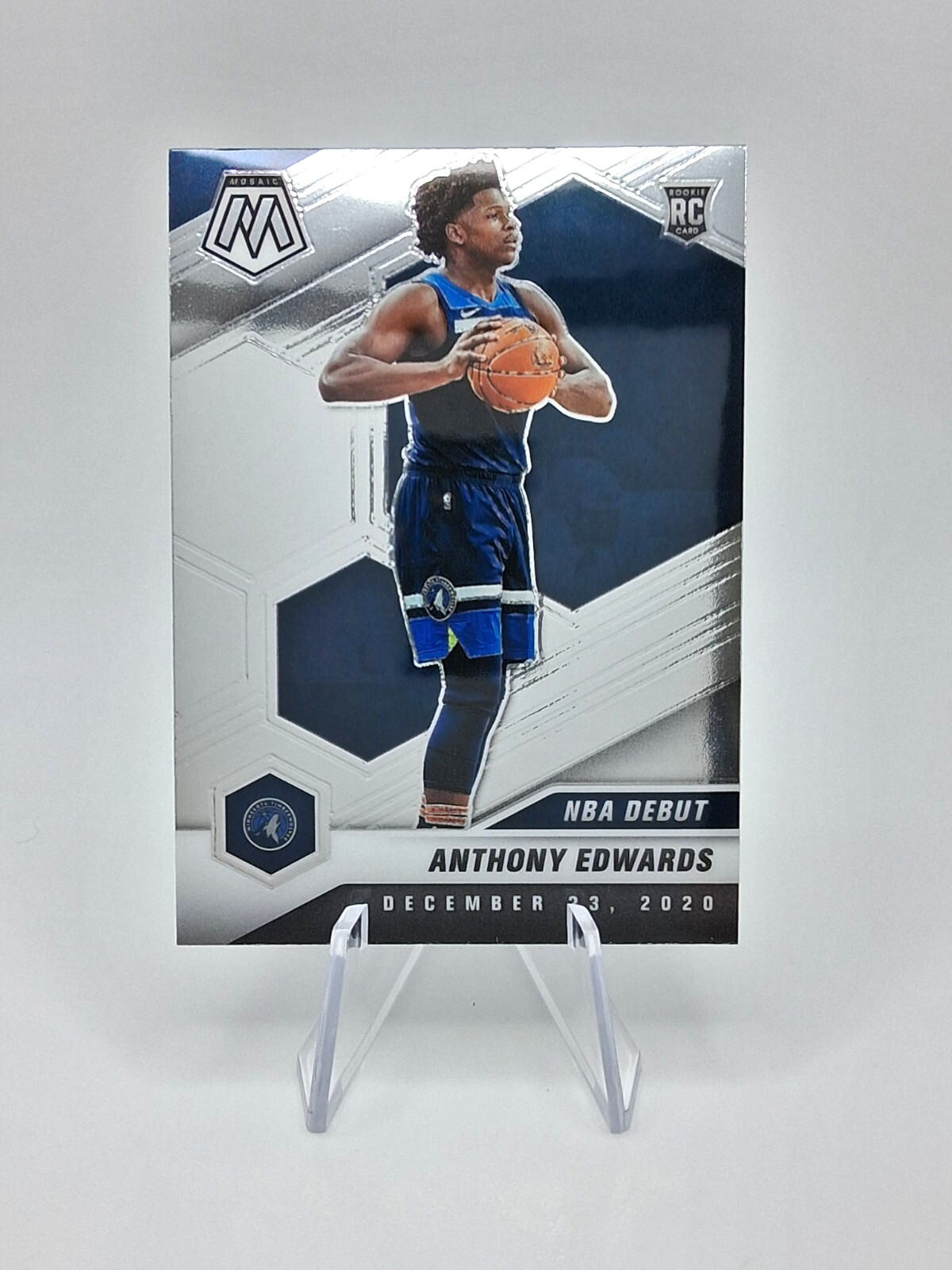 2020-21 Panini Mosaic #261 Anthony Edwards