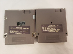 Tetris & Hollywood Squares Nintendo NES Authentic Game Cartridges