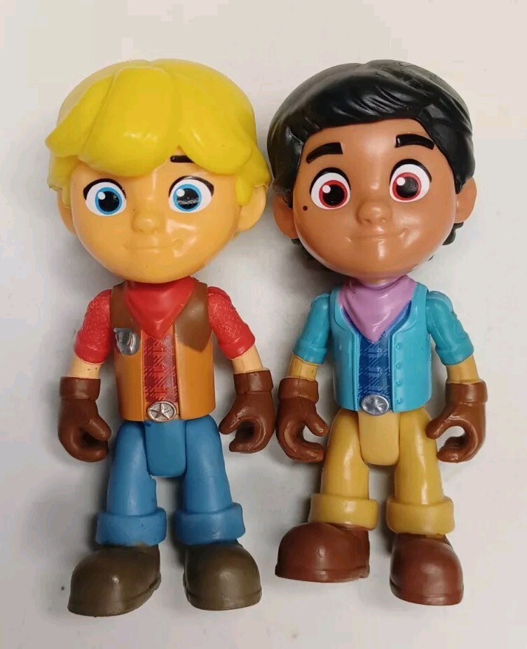 Dino Ranch Jon and Miguel 3 Inch Posable Action Figure 2-Pack  