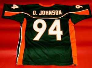 dwayne johnson football jersey