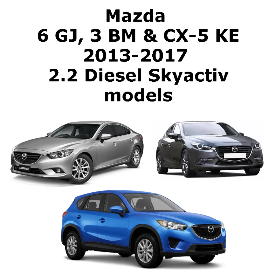 MAZDA Big End Connecting Rod Bearing Shells 6 GJ CX-5 3 2.2 Diesel GENUINE - Image 4 of 4