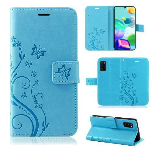 Handy Tasche FüR Samsung Galaxy S9+ Plus Flip Cover Wallet Case Etui Blau-image