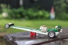 Vintage Corgi Toys WHIZZWHEELS Green Quartermaster Dragster 6 inches