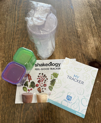 New Shakeology Shaker Cup Beachbody 7 pc Portion Control Containers Bodi