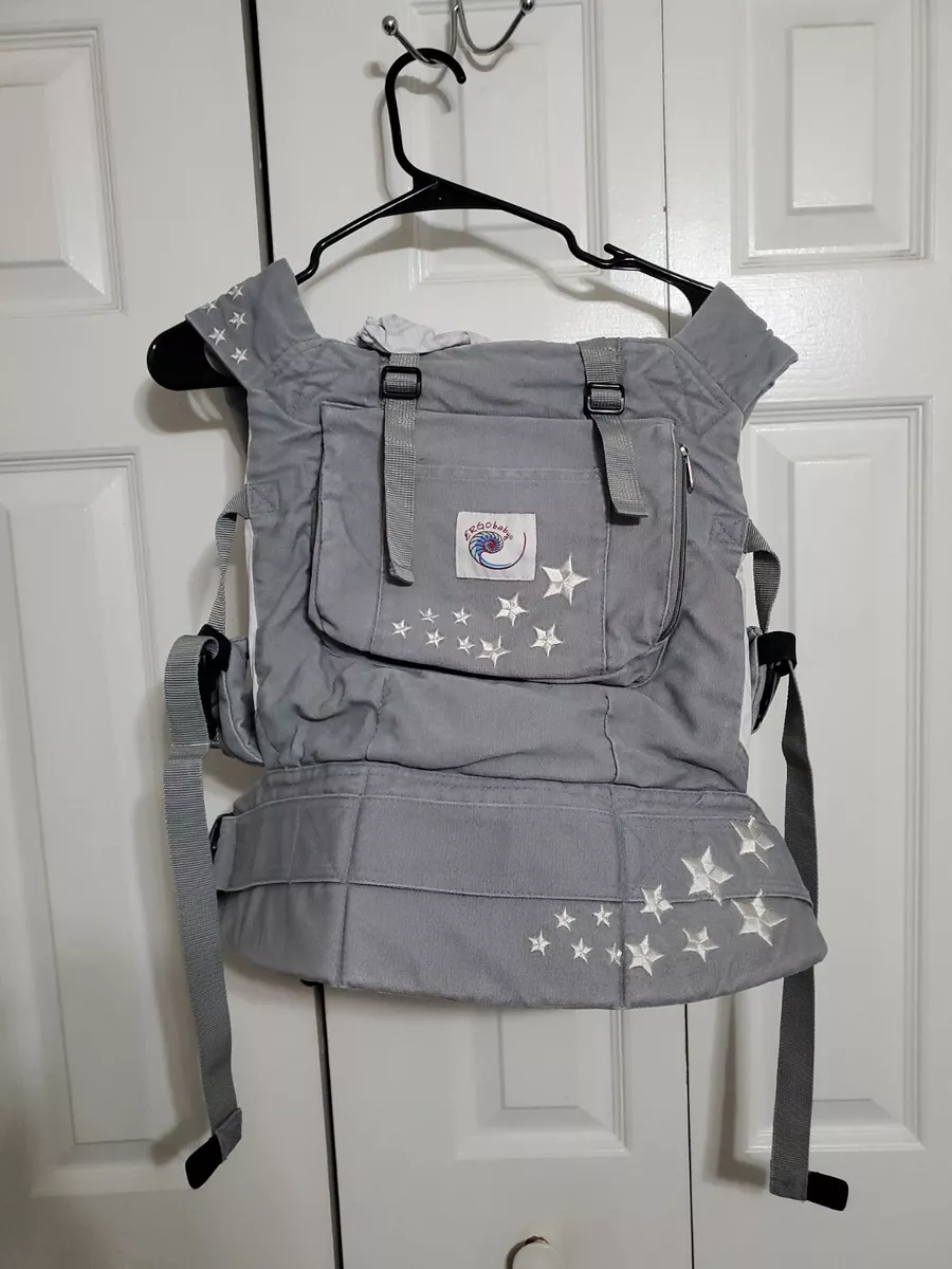 Ergo baby carrier gray stars holding eBay