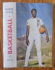 WEBER STATE WILDCATS MENS BASKETBALL MEDIA GUIDE 1970-1971