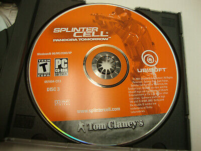 Tom Clancy's Splinter Cell: Pandora Tomorrow (Case & 3-Discs PC