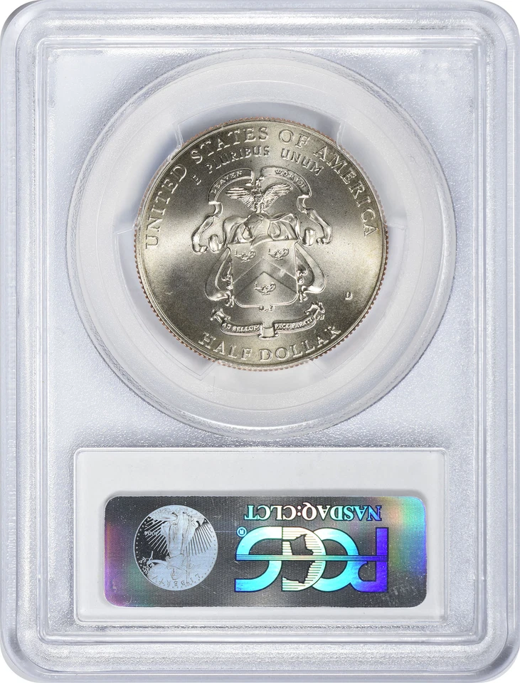 2013-D 5-Star Generals Commemorative Half MS69 PCGS Mint State 69 - Image 2 of 2