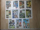 Japan Stamp First Day Cover The World Heritage 11 Covers Large format 2001～2003