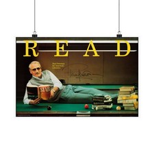 Retro Paul Newman 1986 Classroom Poster