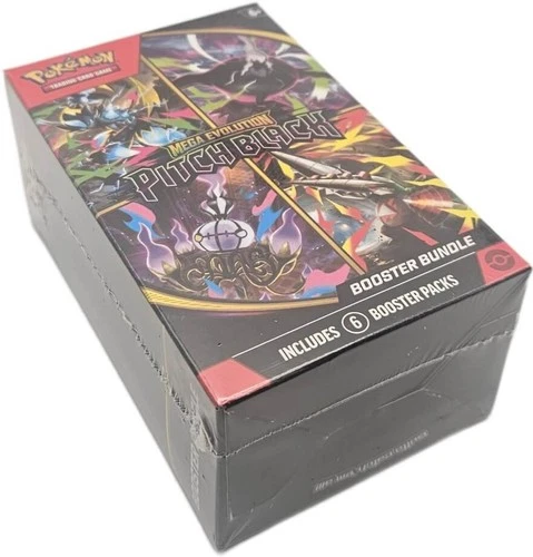 Pokemon TCG Pitch Black Factory Sealed Booster Bundle Box 6 Packs Per Box