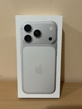 iPhone 17 Pro Silver 256GB Box Only No Accessories No Phone No Cord