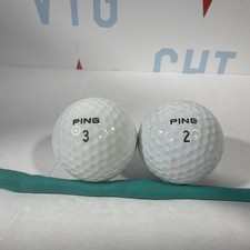 Vintage PING 2 3 Karsten / White Golf Balls LOT