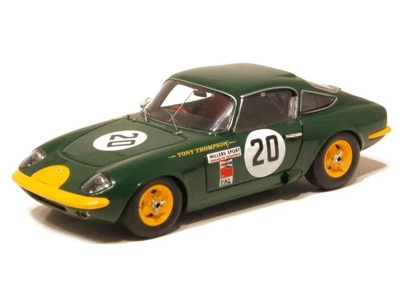 Spark 1/43 Lotus Elan 26R #20 Tony Thompson Brands Hatch 1965 Diecast Modellauto - Bild 2 von 3