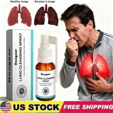 Natural Spray for Lung and Respiratory Support Herbal Cleansing Spray 1-5 PACK