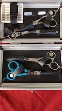 12 PCs Cosmetology Shear Set for Beginners and Professional Hair Cutting 6"