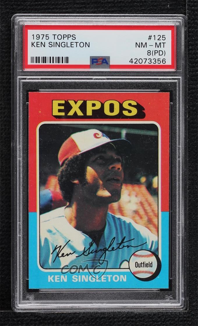 1975 Topps TOPPS #125 Ken Singleton front