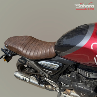 Triumph Speed 400 & T4 MY25 Low Rider Seat Dual Tone Brown | Sahara Seats