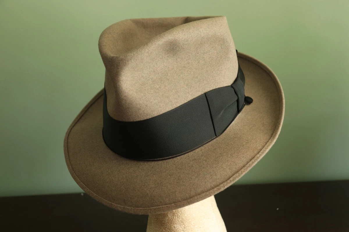 50s Vintage Borsalino SAVOY 7 1/4 58cm 【公式通販】